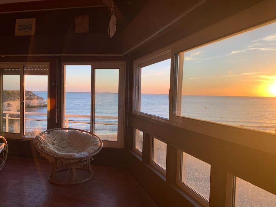 Beach Apartment - Ocean Sunset Full View Мешер-сюр-Жиронд Экстерьер фото